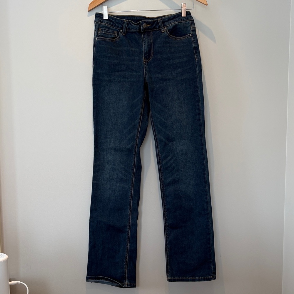 Grace & Lace Dark Blue Straight Leg Jeans